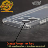VAKIBO Super Premium Soft TPU Transparent Case With Dustplug,Side Grip,Corner Protection,lanyard Cuts,Camera Protection Suitable for Iqoo Z6 pro