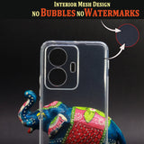 VAKIBO Super Premium Soft TPU Transparent Case With Dustplug,Side Grip,Corner Protection,lanyard Cuts,Camera Protection Suitable for Vivo T1 44W
