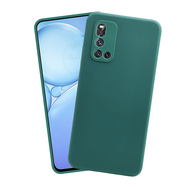 VAKIBO Matte 1.5 MM Thick With Camera Protection Green Coloured Soft TPU Rubber Back Cover Case Suitable for Vivo V19