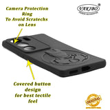 VAKIBO Iron Man Design soft Silicon TPU Back Cover Case With Camera Protection Ring Suitable for Vivo S17 Pro