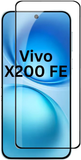 Super Premium Quality Tempered Glass Screen Guard Protector With Black Border Suitable For Vivo X200 FE