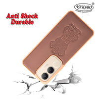 Vivo Y29 5G Back Cover – Indian Emblem | Satyamev Jayate Design | Soft TPU Brown Case