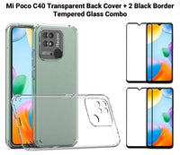 VAKIBO Super Premium Soft TPU Transparent Case With Dustplug,Side Grip,Corner Protection,lanyard Cuts,Camera Protection Suitable for Mi Poco C40