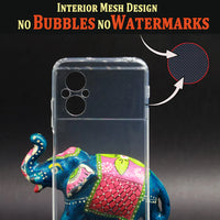 VAKIBO Super Premium Soft TPU Transparent Case With Dustplug,Side Grip,Corner Protection,lanyard Cuts,Camera Protection Suitable for Mi Redmi Note 11R