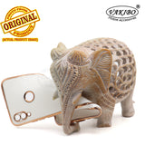 VAKIBO Golden Chrome Border White Coloured Soft TPU Back Cover Case With Camera Protection Suitable for Mi Redmi Y3