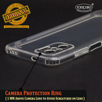 VAKIBO Super Premium Soft TPU Transparent Case With Dustplug,Side Grip,Corner Protection,lanyard Cuts,Camera Protection Suitable for Mi Redmi Note 10