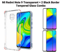 VAKIBO Super Premium Soft TPU Transparent Case With Dustplug,Side Grip,Corner Protection,lanyard Cuts,Camera Protection Suitable for Mi Redmi Note 9