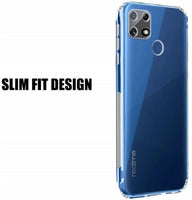 VAKIBO Premium Clear 1.5MM Thick Transparent Soft TPU Rubber Back Cover Case With Camera Protection Suitable for Oppo A15