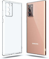 VAKIBO Premium Clear 1.5MM Thick Transparent Soft TPU Rubber Back Cover Case With Camera Protection Suitable for Samsung Galaxy Note 20