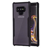 VAKIBO Super Premium Black Border Transparent Case With Corner Protection & Camera Protection Suitable for Samsung Note 9