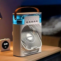 Portable Air Cooling Misting Fan with 5 Hole Spray D1(161x74x237mm)(Assorted colour)