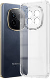 VAKIBO Premium Clear 1.5MM Thick Transparent Soft TPU Rubber Back Cover Case With Camera Protection Suitable for Realme P2 Pro