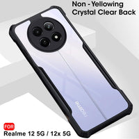 VAKIBO Super Premium Black Border Transparent Case With Corner Protection & Camera Protection Suitable for Realme 13 5G