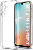 VAKIBO Premium Clear 1.5MM Thick Transparent Soft TPU Rubber Back Cover Case With Camera Protection Suitable for Samsung Galaxy F16