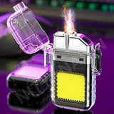 Outdoor Camping Lighter with Led Light