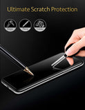 Super Premium Quality Tempered Glass Screen Guard Protector With Black Border Suitable For Realme 6