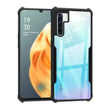 VAKIBO Super Premium Black Border Transparent Case With Corner Protection & Camera Protection Suitable for Oppo F15