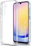 VAKIBO Premium Clear 1.5MM Thick Transparent Soft TPU Rubber Back Cover Case With Camera Protection Suitable for Samsung Galaxy A25