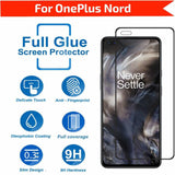 Super Premium Quality Tempered Glass Screen Guard Protector With Black Border Suitable For Oneplus Nord