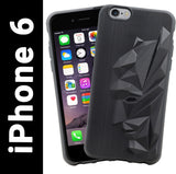 VAKIBO Bat Man 3D Mask Design Black Coloured Soft TPU Back Cover Case With Camera Protection Ring Suitable for Apple iPhone 6