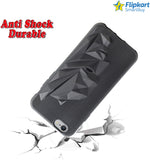 VAKIBO Bat Man 3D Mask Design Black Coloured Soft TPU Back Cover Case With Camera Protection Ring Suitable for Apple iPhone 6