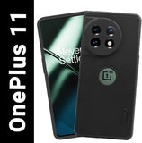 VAKIBO Dotted Black Coloured Made with Silicon Rubber TPU Back Cover Case Suitable for OnePlus 11