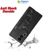 VAKIBO Bat Man 3D Mask Design Black Coloured Soft TPU Back Cover Case With Camera Protection Ring Suitable for Oppo Reno 10 Pro Plus