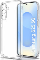 VAKIBO Premium Clear 1.5MM Thick Transparent Soft TPU Rubber Back Cover Case With Camera Protection Suitable for Samsung Galaxy S25