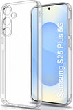 VAKIBO Premium Clear 1.5MM Thick Transparent Soft TPU Rubber Back Cover Case With Camera Protection Suitable for Samsung Galaxy S25 Plus