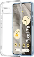 VAKIBO Premium Clear 1.5MM Thick Transparent Soft TPU Rubber Back Cover Case With Camera Protection Suitable for Google Pixel 7a
