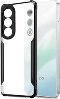 VAKIBO Super Premium Black Border Transparent Case With Corner Protection & Camera Protection Suitable for Oppo A3 Pro
