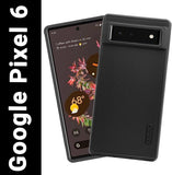VAKIBO Niukin Dotted Black Coloured Made with Silicon Rubber TPU Back Cover Case Suitable for Google Pixel 6