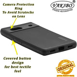 VAKIBO Dotted Black Coloured Made with Silicon Rubber TPU Back Cover Case Suitable for Google Pixel 7A