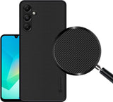 VAKIBO Dotted Black Coloured Made with Silicon Rubber TPU Back Cover Case Suitable for Samsung Galaxy A14 5G