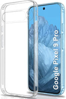 VAKIBO Premium Clear 1.5MM Thick Transparent Soft TPU Rubber Back Cover Case With Camera Protection Suitable for Google Pixel 9