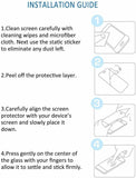 Super Premium Quality Tempered Glass Screen Guard Protector With Black Border Suitable For Samsung Galaxy M51