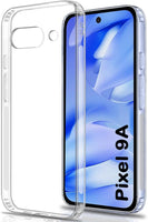 VAKIBO Premium Clear 1.5MM Thick Transparent Soft TPU Rubber Back Cover Case With Camera Protection Suitable for Google Pixel 9A