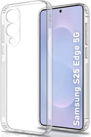 VAKIBO Premium Clear 1.5MM Thick Transparent Soft TPU Rubber Back Cover Case With Camera Protection Suitable for Samsung Galaxy S25 Edge