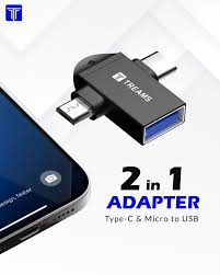 Treams OTG 13 Adapter 2IN1 For Type C+Micro