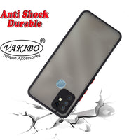 VAKIBO Smoke Design With Camera Protection Black Coloured Soft Sides and Hard Back Back Cover Case Suitable for Infinix Hot 10