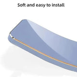 VAKIBO Golden Chrome Border Steel Blue Coloured Soft TPU Back Cover Case With Camera Protection Suitable for Mi Redmi Y3