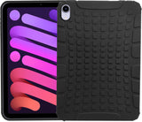VAKIBO Defender Strong Black Coloured Soft TPU Back Cover Case Shock Proof Suitable for Apple iPad mini (6th Gen)