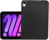 VAKIBO Defender Strong Black Coloured Soft TPU Back Cover Case Shock Proof Suitable for Apple iPad mini (6th Gen)