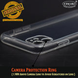 VAKIBO Premium Clear 2MM Thick Transparent Soft TPU Rubber Back Cover Case With Camera Protection Suitable for iPhone 11