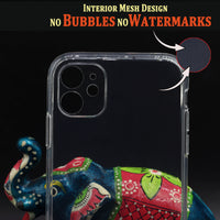 VAKIBO Premium Clear 2MM Thick Transparent Soft TPU Rubber Back Cover Case With Camera Protection Suitable for iPhone 11