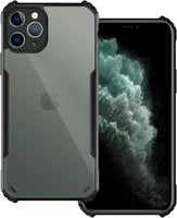 VAKIBO Super Premium Black Border Transparent Case With Corner Protection & Camera Protection Suitable for iPhone 11 Pro