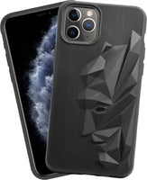 VAKIBO Bat Man 3D Mask Design Black Coloured Soft TPU Back Cover Case With Camera Protection Ring Suitable for Apple iPhone 11 Pro