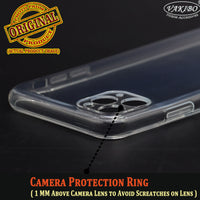 VAKIBO Premium Clear 2MM Thick Transparent Soft TPU Rubber Back Cover Case With Camera Protection Suitable for Apple iPhone 11 Pro Max