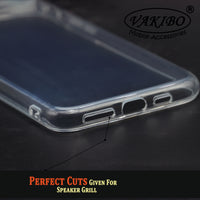 VAKIBO Premium Clear 2MM Thick Transparent Soft TPU Rubber Back Cover Case With Camera Protection Suitable for Apple iPhone 11 Pro Max