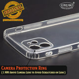 VAKIBO Premium Clear 1.5MM Thick Transparent Soft TPU Rubber Back Cover Case With Camera Protection Suitable for Apple iPhone 12